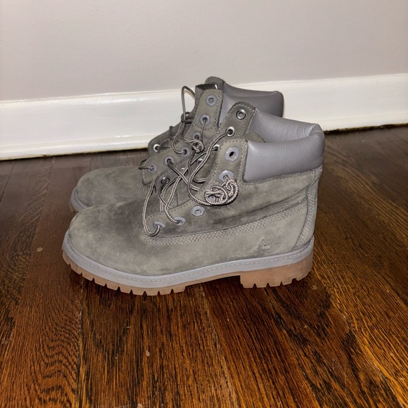 Gray timbleland boots - Picture 2 of 3